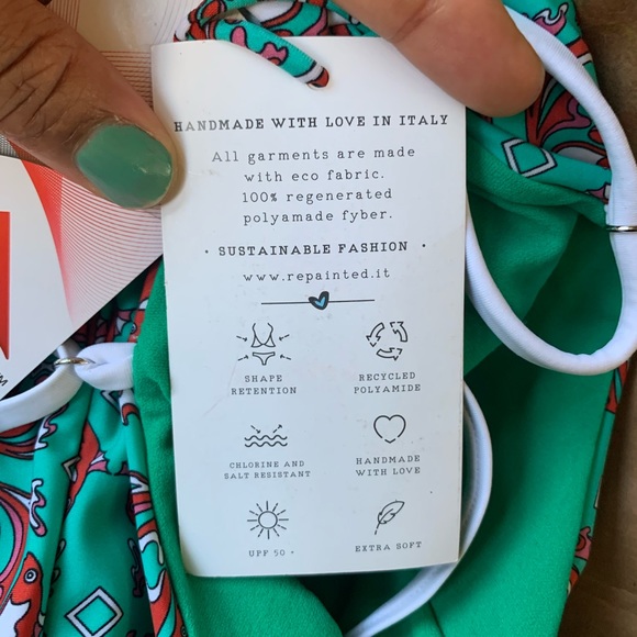 Repainted VICHY One Piece Swim - Picture 6 of 16